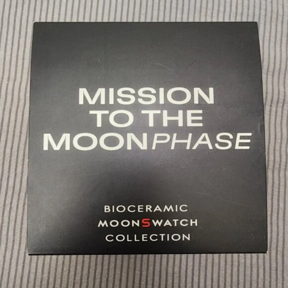 Swatch X Omega Mission To The Moonphase - New Moon Watch